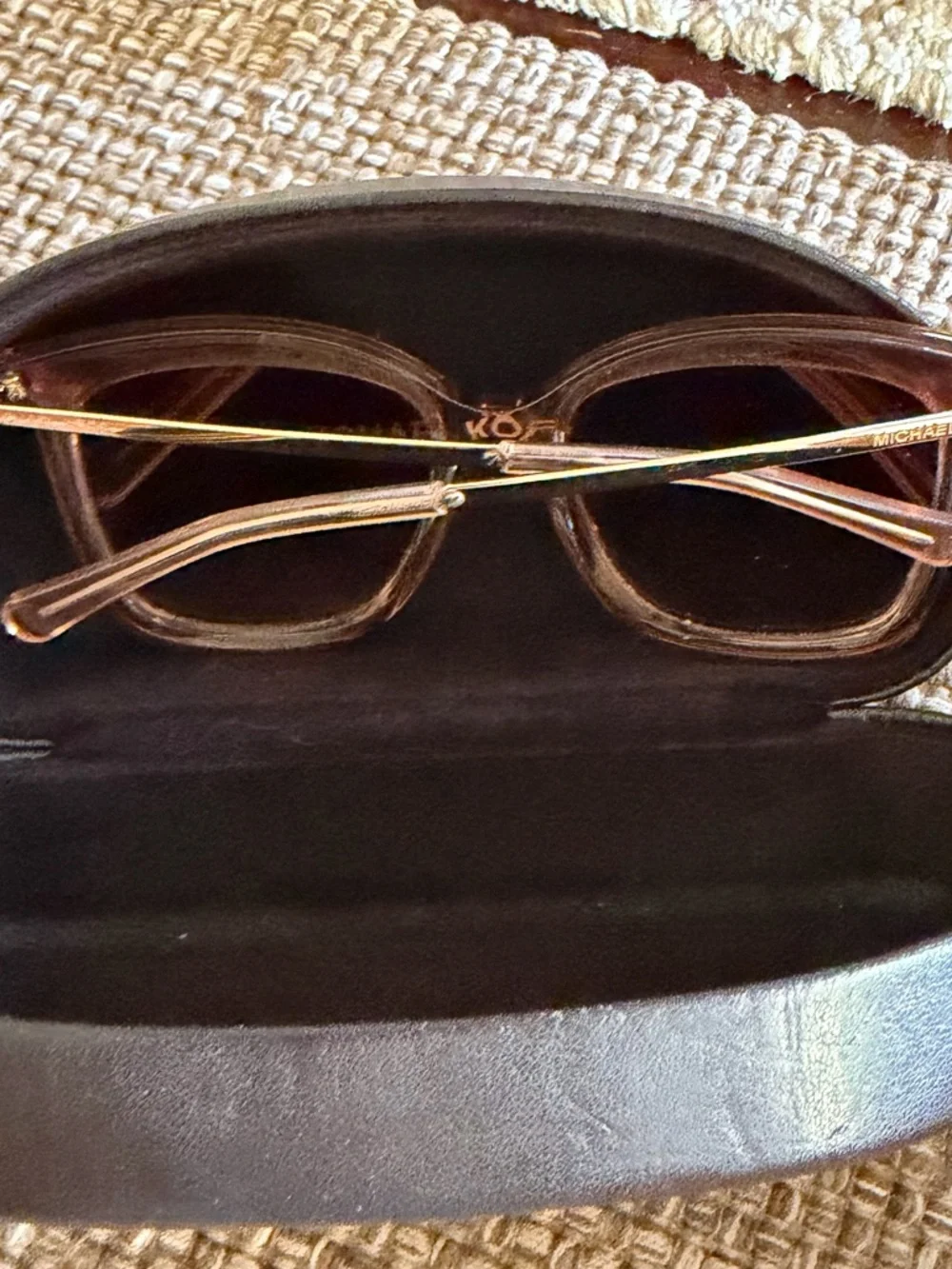Michael Kors Zermatt rose gold sunglasses